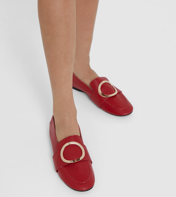ZAHA @ CCC CCC - Red Loafers & Moccasins