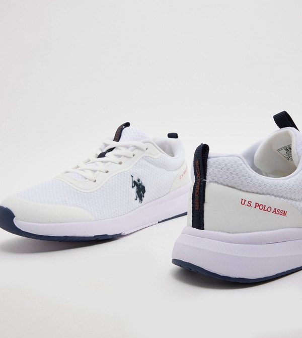 U.S. Polo Assn. U.S. POLO ASSN. - White Running Shoes