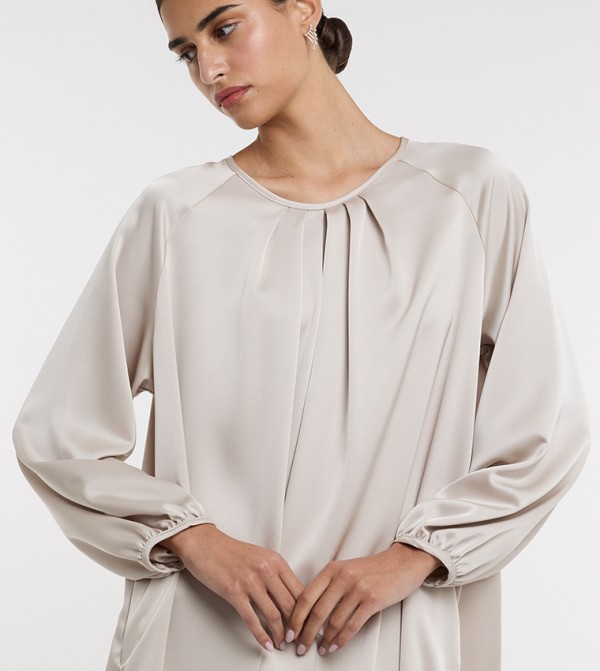 BCBG  Arabian Clothing - Beige Jalabiyas