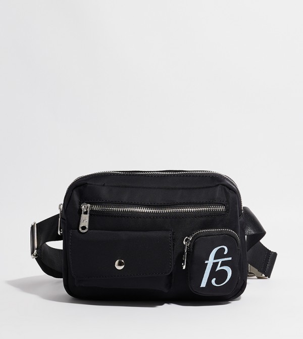 F5  - أسود Cross Body Bags