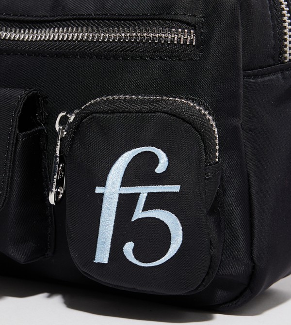 F5  - أسود Cross Body Bags