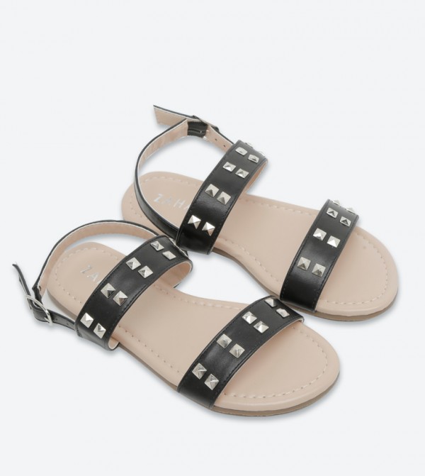 زاها سي سي سي زاها سي سي سي - أسود Flat Sandals