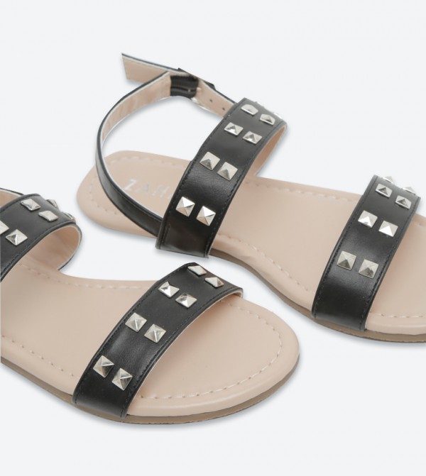 زاها سي سي سي زاها سي سي سي - أسود Flat Sandals