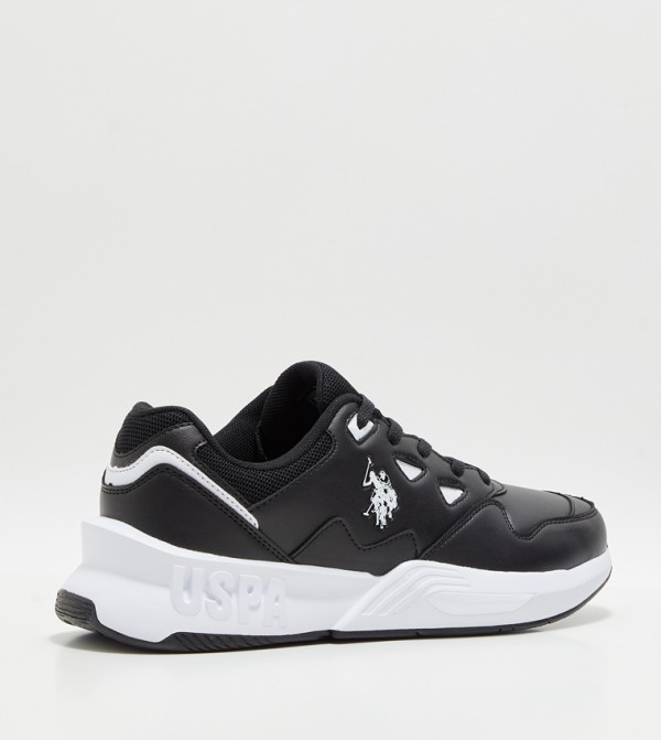 U.S. Polo Assn. U.S. POLO ASSN. - Black Low Top