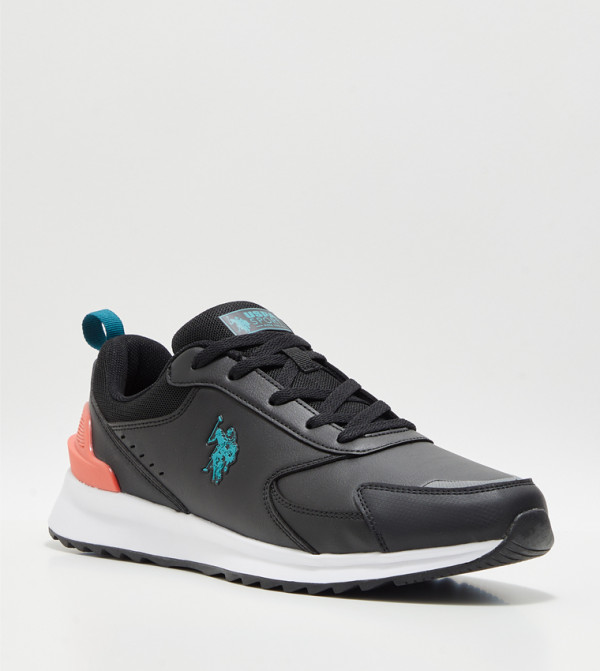 U.S. Polo Assn.  Sneakers - Black Low Top