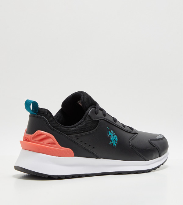 U.S. Polo Assn.  Sneakers - Black Low Top