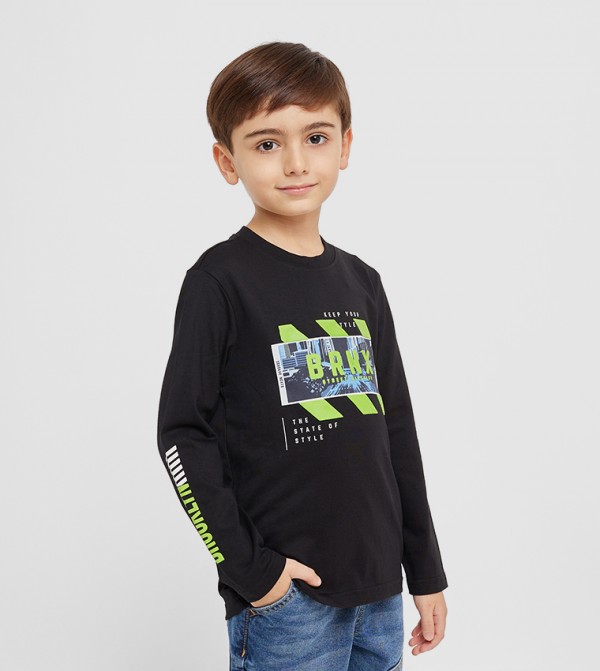 Edge  - Black T-shirts