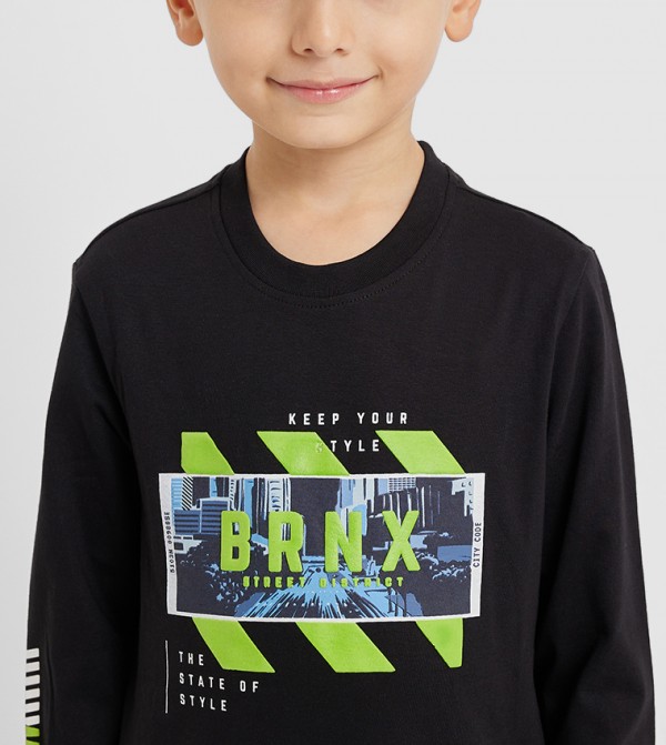 Edge  - Black T-shirts