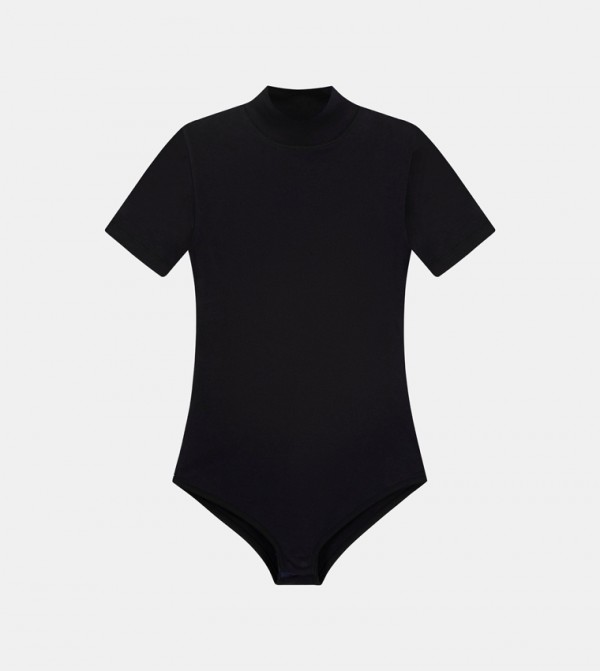 F5  - Black Bodysuit