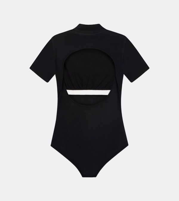 F5  - Black Bodysuit