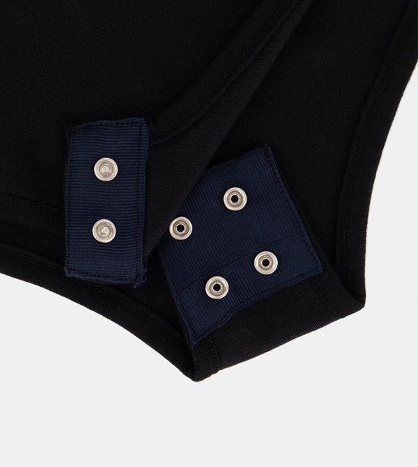 F5  - Black Bodysuit