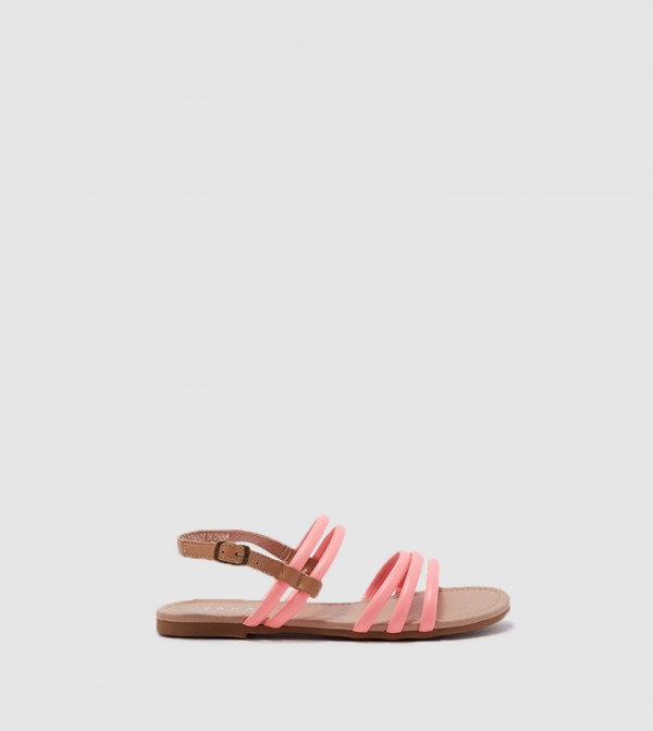 CCC CCC - Pink Flat Sandals