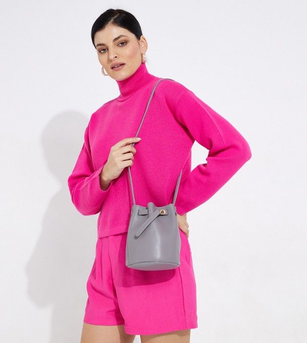 Berastogi @ CCC CCC - Grey Shoulder Bag