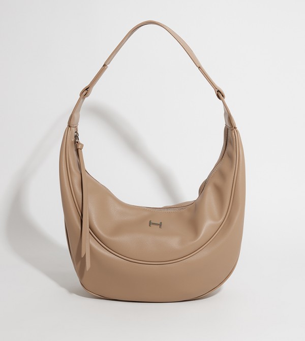 Hush Puppies  hushpuppies-handbags - Beige Hobo Bags
