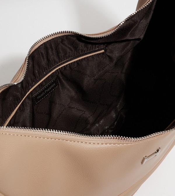 Hush Puppies  hushpuppies-handbags - Beige Hobo Bags