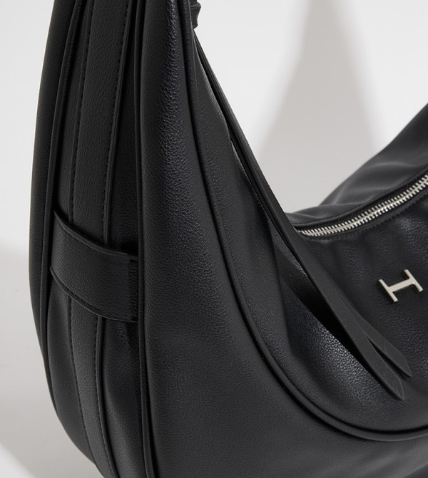 Hush Puppies  hushpuppies-handbags - Black Hobo Bags