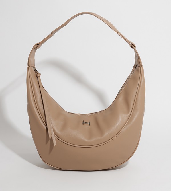 Hush Puppies  hushpuppies-handbags - Beige Hobo Bags