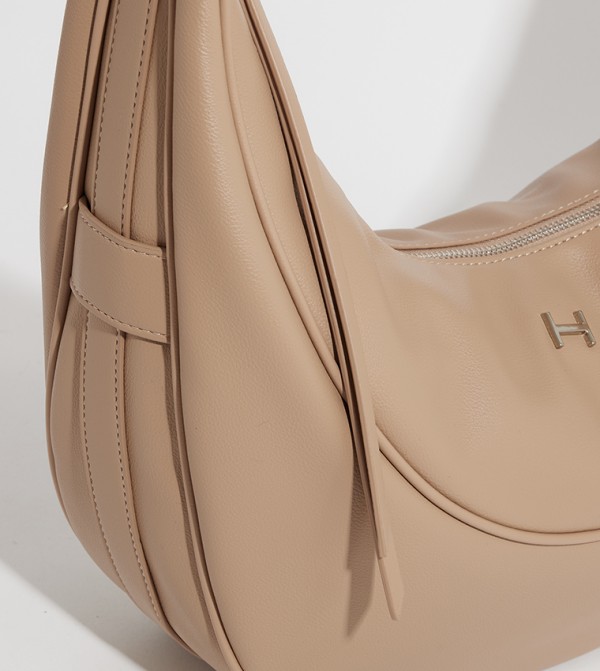 Hush Puppies  hushpuppies-handbags - Beige Hobo Bags