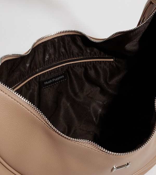 Hush Puppies  hushpuppies-handbags - Beige Hobo Bags
