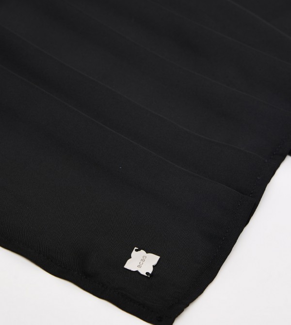 BCBG  Scarves - Black Silk Scarves