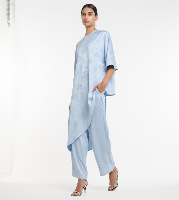 BCBG  Clothing - Light Blue Casual Pants