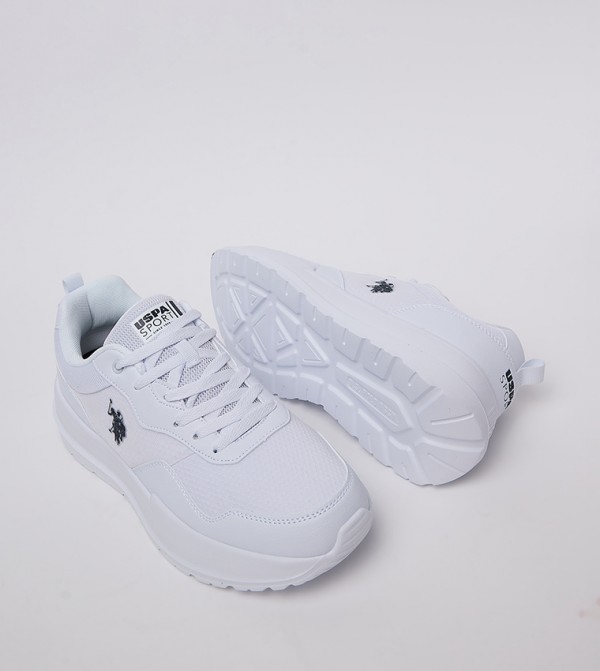 U.S. Polo Assn. U.S. POLO ASSN. - White Low Top