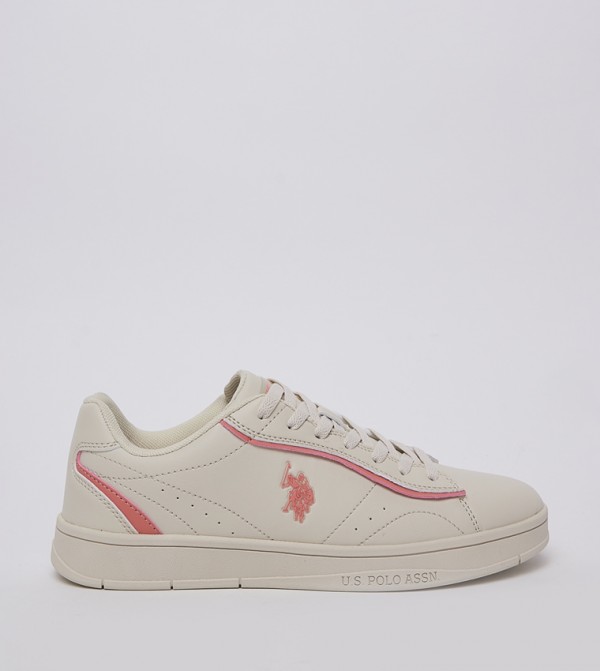U.S. Polo Assn. U.S. POLO ASSN. - Beige Low Top