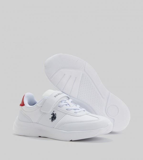 U.S. Polo Assn.  Footwear - White Low Top