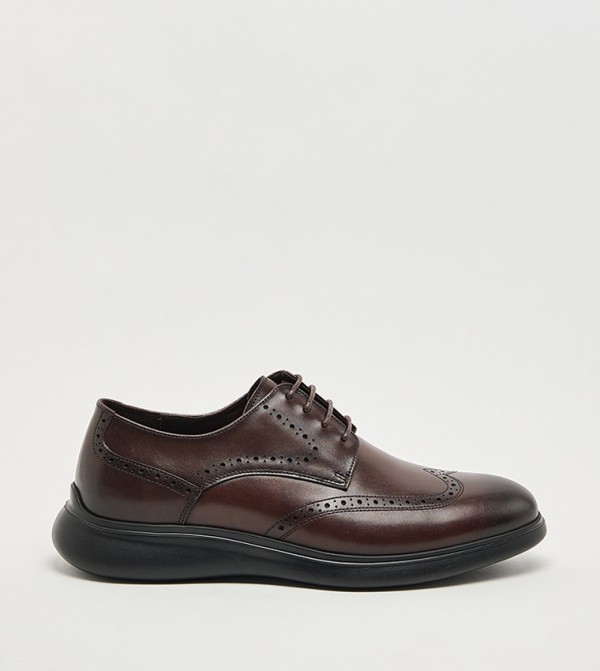Hush Puppies Hush Puppies - Brown Formal Lace-Up Shoes
