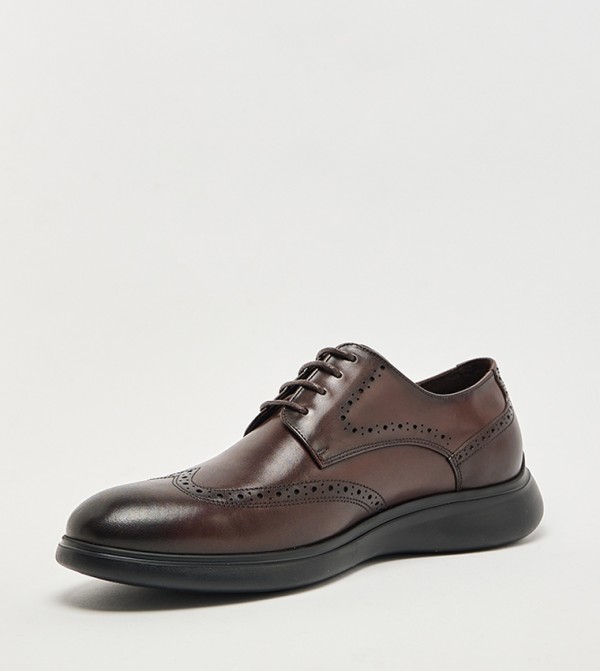 Hush Puppies Hush Puppies - Brown Formal Lace-Up Shoes