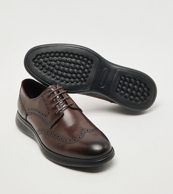 Hush Puppies Hush Puppies - Brown Formal Lace-Up Shoes