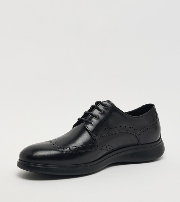 Hush Puppies Hush Puppies - Black Formal Lace-Up Shoes