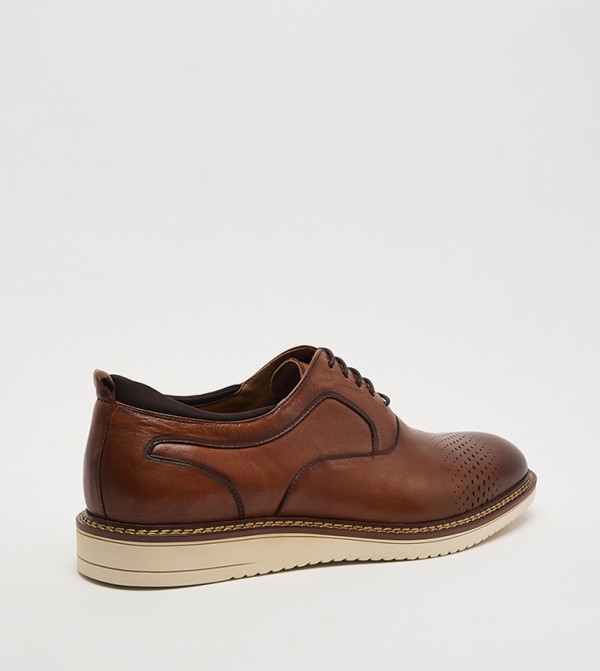 هاش بابيز  أحذية رسمية  - حنطي Formal Lace-Up Shoes