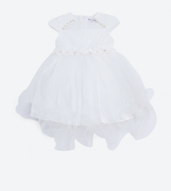 SERAMIS  Frocks - White Party Dress