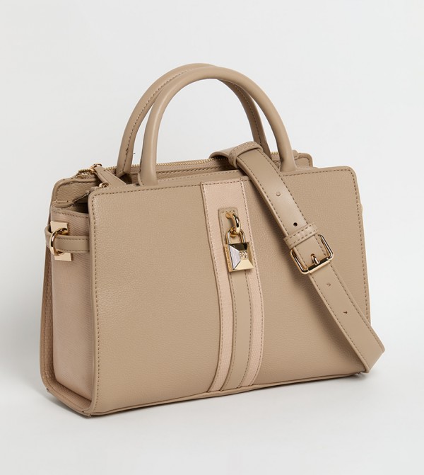Steve Madden Steve Madden - Beige Satchel Bags
