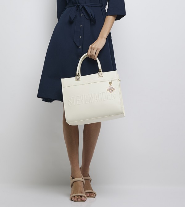 Steve Madden Steve Madden - Off White Tote Bags