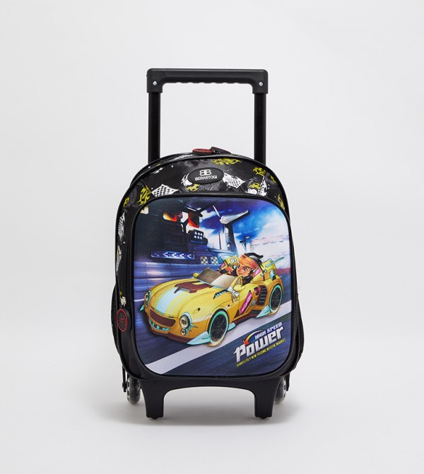 Berastogi @ CCC CCC - Black Trolley Backpack