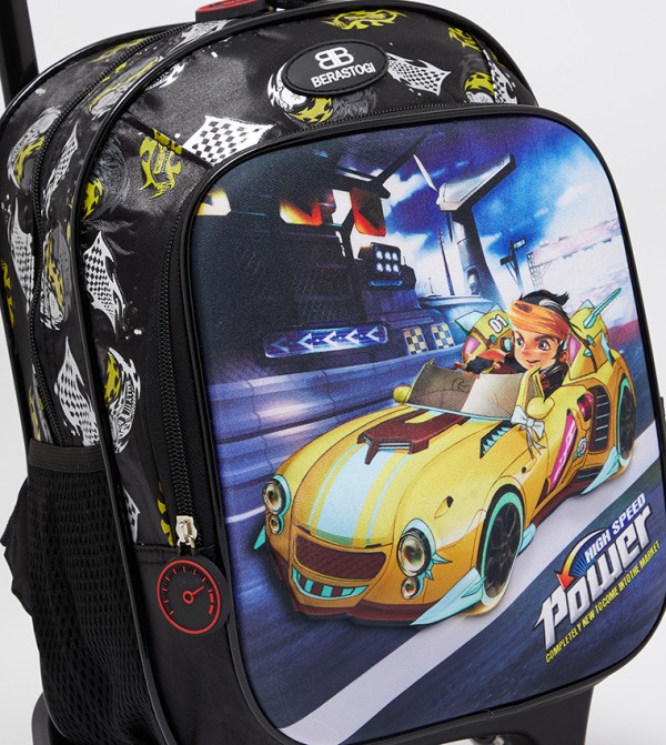 Berastogi @ CCC CCC - Black Trolley Backpack
