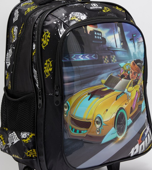 Berastogi @ CCC CCC - Black Trolley Backpack