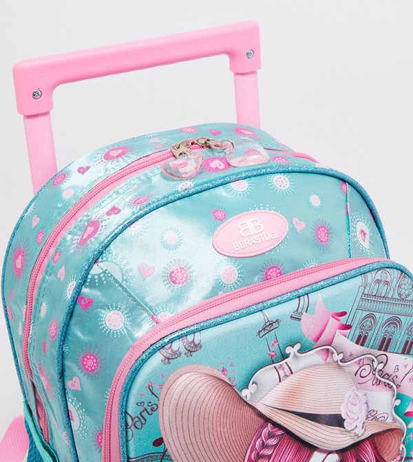 Berastogi @ CCC  Trolley Backpack - AQUA Trolley Backpack