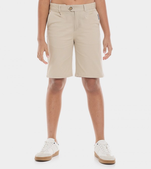 R&B  four the bright future ss25 - Beige Shorts