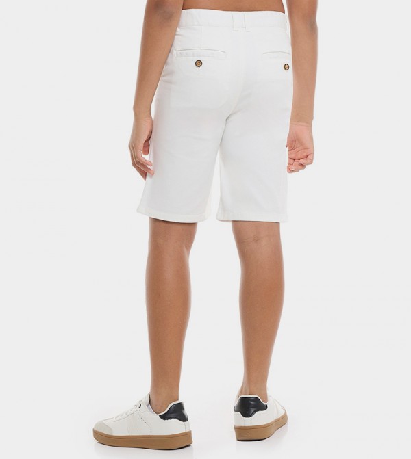 R&B R&B - White Shorts