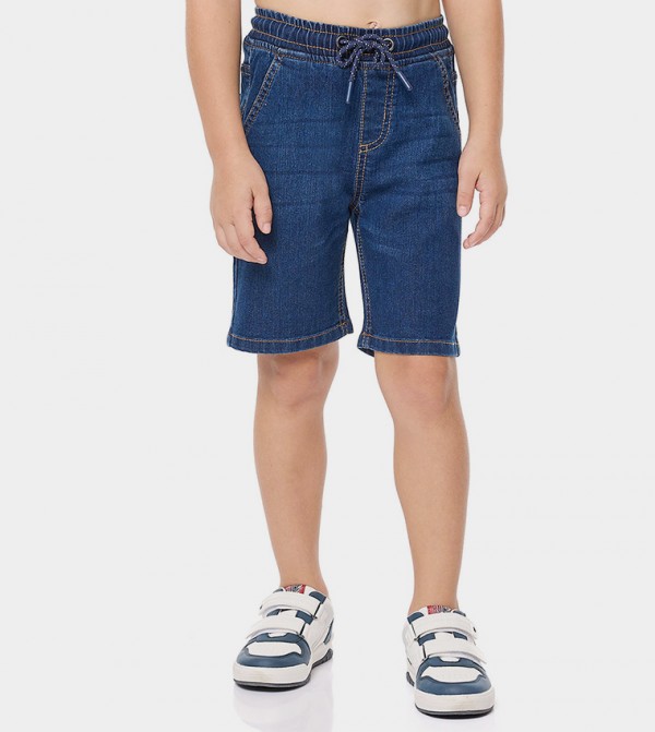 R&B  Shorts - Blue Shorts