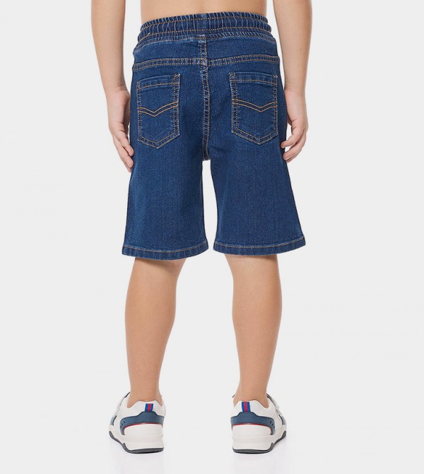R&B  Shorts - Blue Shorts