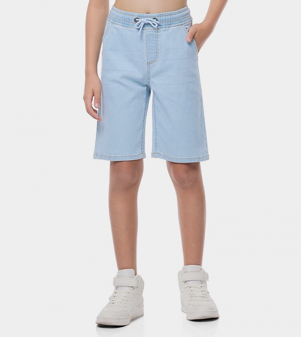 R&B  Shorts - Blue Shorts