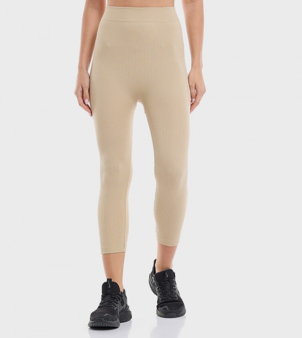 R&B  Clothing - Beige leggings