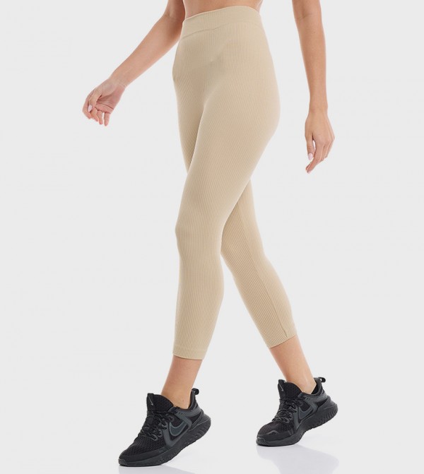 R&B  Clothing - Beige leggings