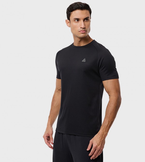 R&B R&B - Black T-Shirts & Vests