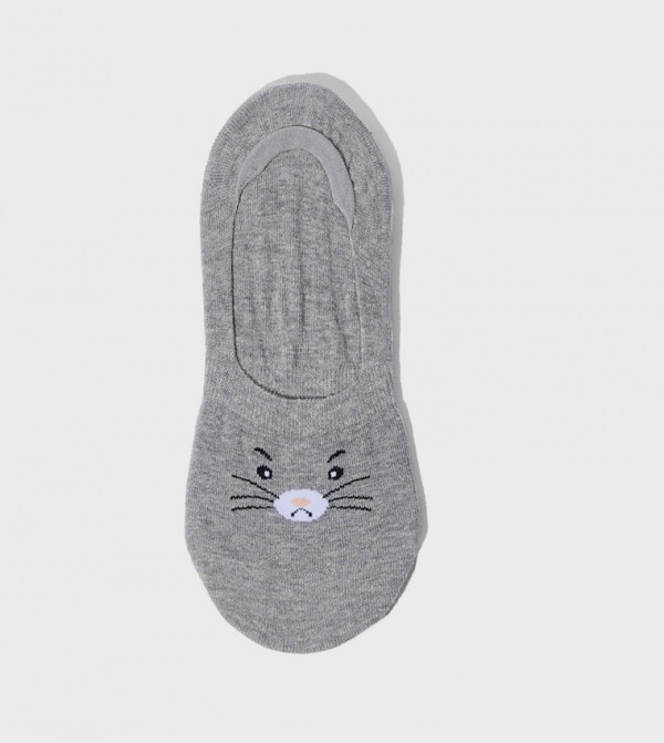 R&B  - Multi No Show Socks