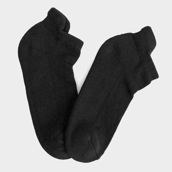 R&B  Socks - Black Ankle Length Socks